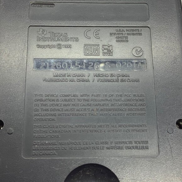 Texas Instruments TI-83 Plus Graphing Calculator With Cover WORKS - Picture 4 of 7